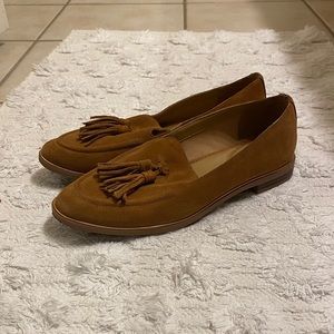 Brown Suede Flats